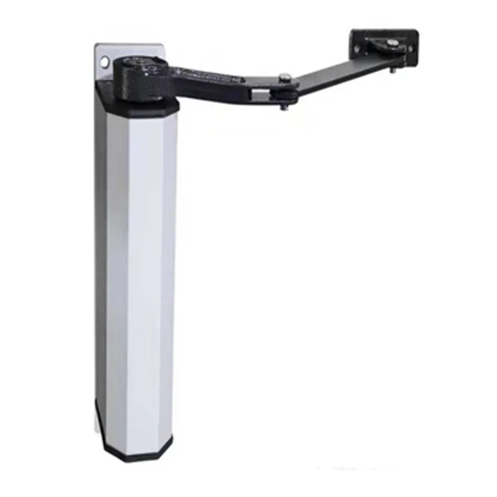 110-240V Automatic Gate Door Opener Side Mounted Rainproof Metal 90 Degree Electric Swing Door Operator Pull Arm Opening