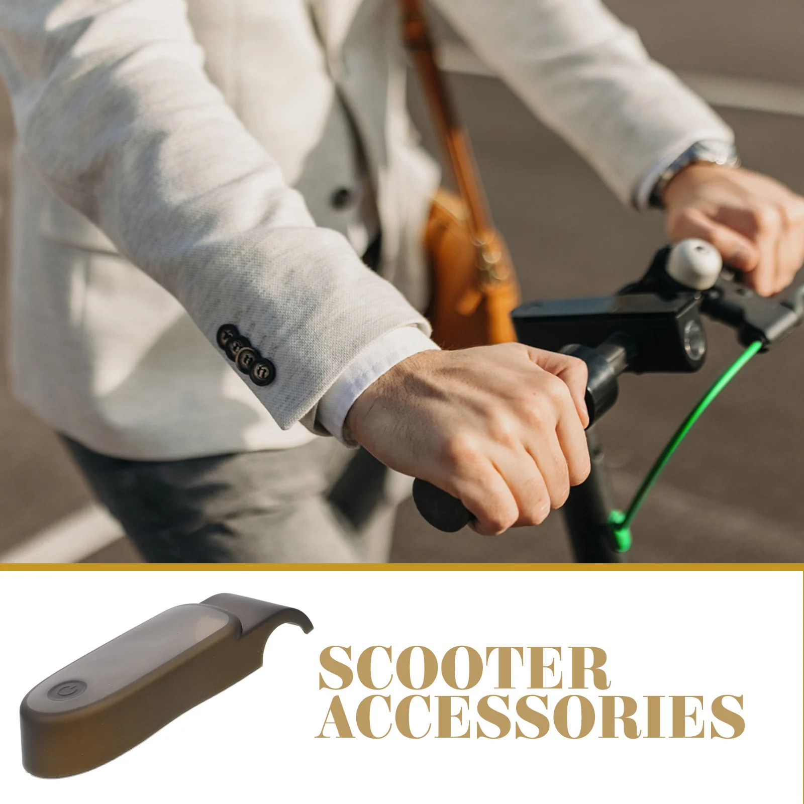 Funda protectora de silicona para Panel de interruptores de patinete, cubierta de Control Central impermeable a prueba de golpes, accesorios para patinete