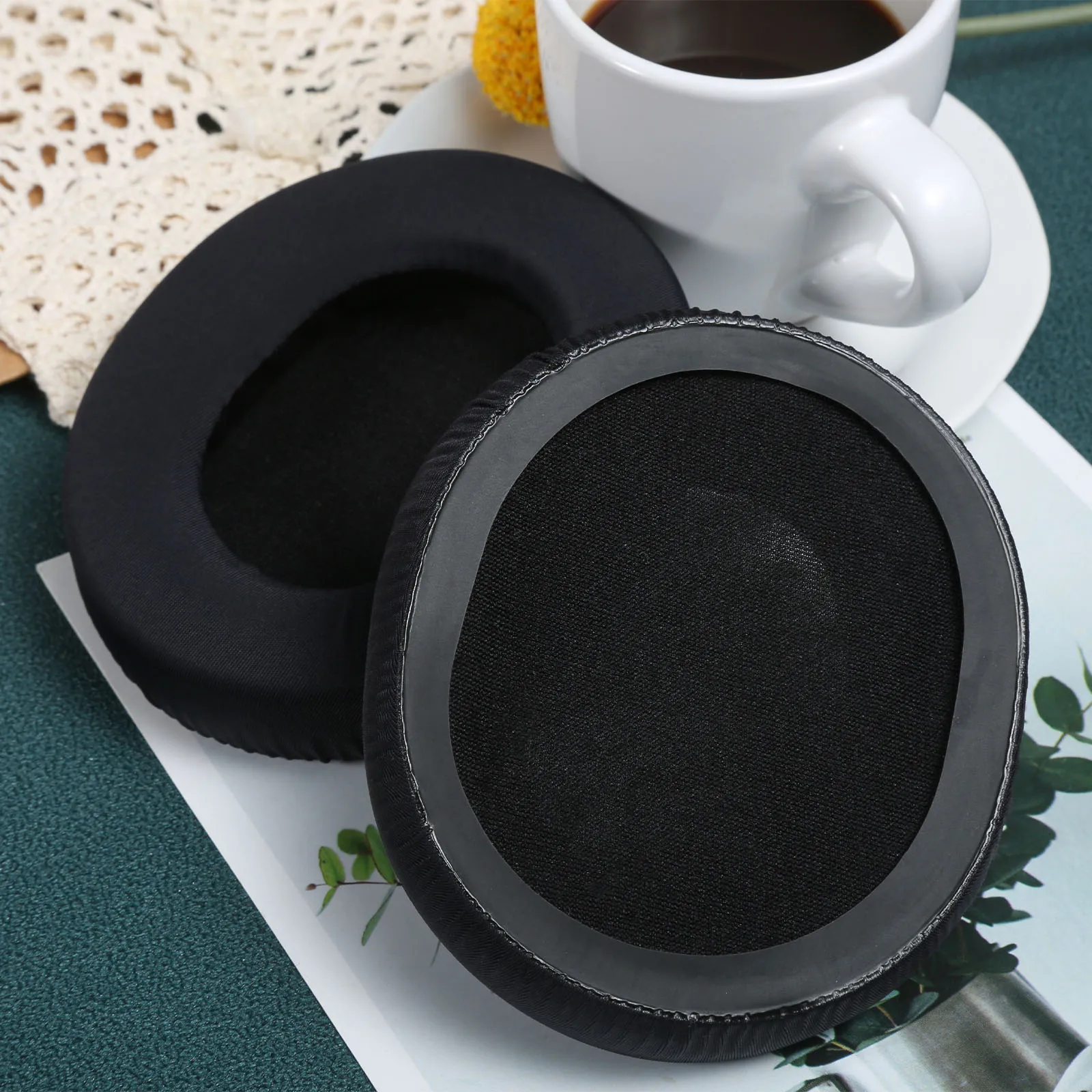 2 pezzi/paia di ricambio per cuscinetti auricolari per cuffie, accessori per cuffie montati sulla testa, per cuffie da gioco SteelSeries XBox Playstation