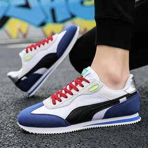 Low geschnittener Schnürkosten-Tennis, Retro, Gelb, Licht, atmungsaktiv, Trainer, Casual, Sport, Mode 8 Hauptverkauf Tennis lässig gelb - №1