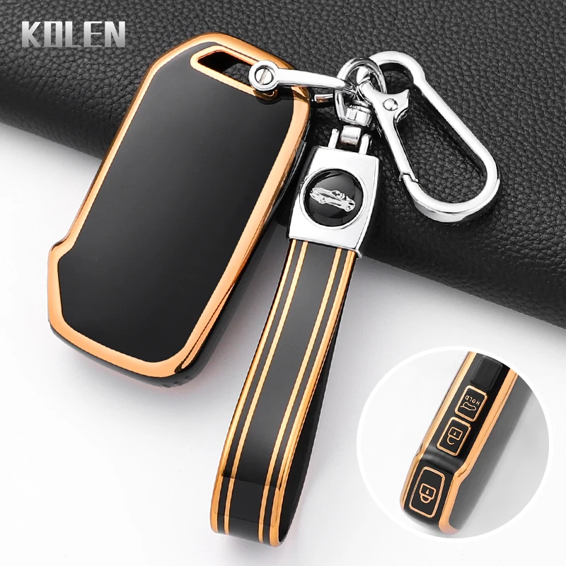 Mode TPU Auto Fernbedienung Schlüssel Fall Abdeckung Für Kia Sportage Ray Sorento Soul Telluride Cerato 2020 K5 K8 Geschützt schlüsselbund Shell Fob