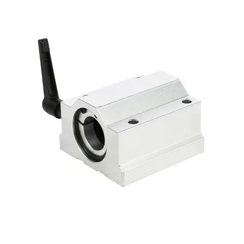 Imagen 2 del producto Buje de bloque deslizante de rodamiento de bolas de movimiento lineal SCS12UU SCS16UU SCS20UU SCS25UU SCS30UU con eje lineal de bloqueo para impresora 3D CNC