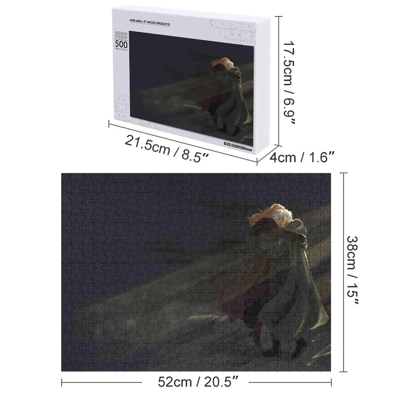 Rowan & Aelin: Reunión Jigsaw Puzzle Nombre personalizado Personalizado con foto Puzzle