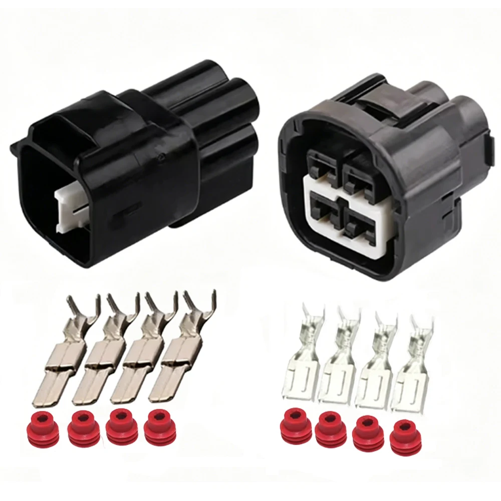 1 Set 7282-7043-30 7283-7043-30 4 Way Automotive Connector Housing for Vehicle Wiring Harness