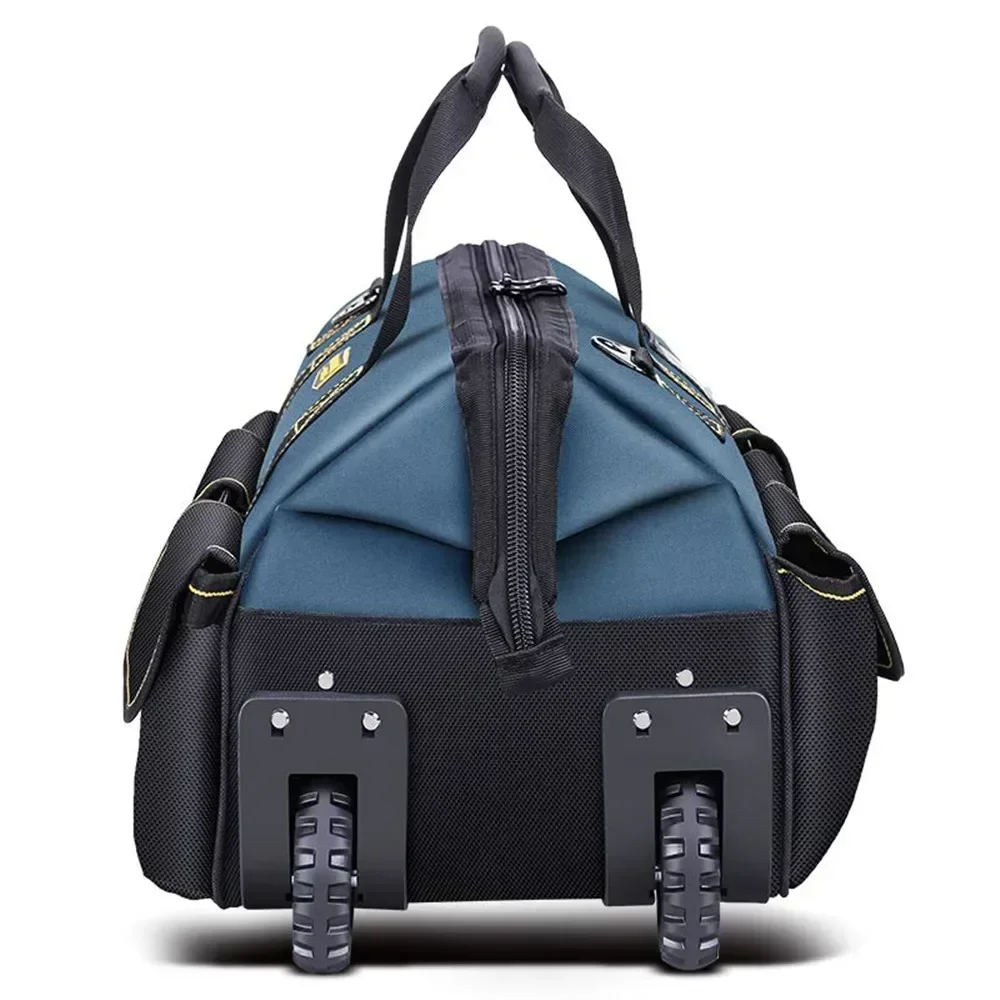 Pull Rod Tool Box Multifunctional Wear-resistant Portable Maintenance Thick Large Capacity Tool Kit Specific Durable with Wheel