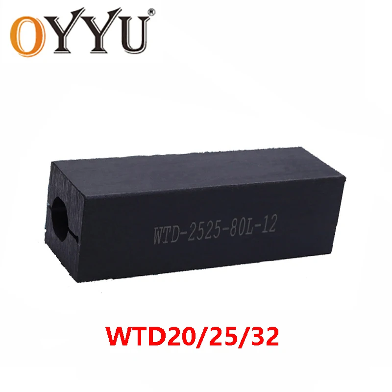 OYYU 1pcs WTD WTD2016 WTD2020 WTD2525 WTD3232 CNC Lathe Shockproof Cutter Sleeve Internal Turning Tool Machine Holder 6-12mm