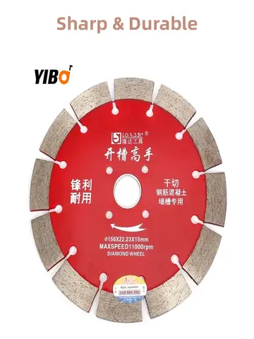 125mm/156mm/114mm/230mm 다이아몬드 톱 블레이드 휠 125mm 콘크리트 대리석 벽돌 타일 엔지니어링 절단 용 커팅 디스크