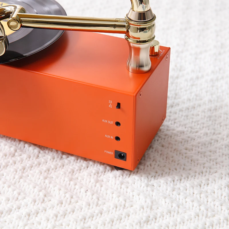 Pemutar Rekaman Vinyl Gramofon Bluetooth Audio Vintage Pemutar Rekaman Lama