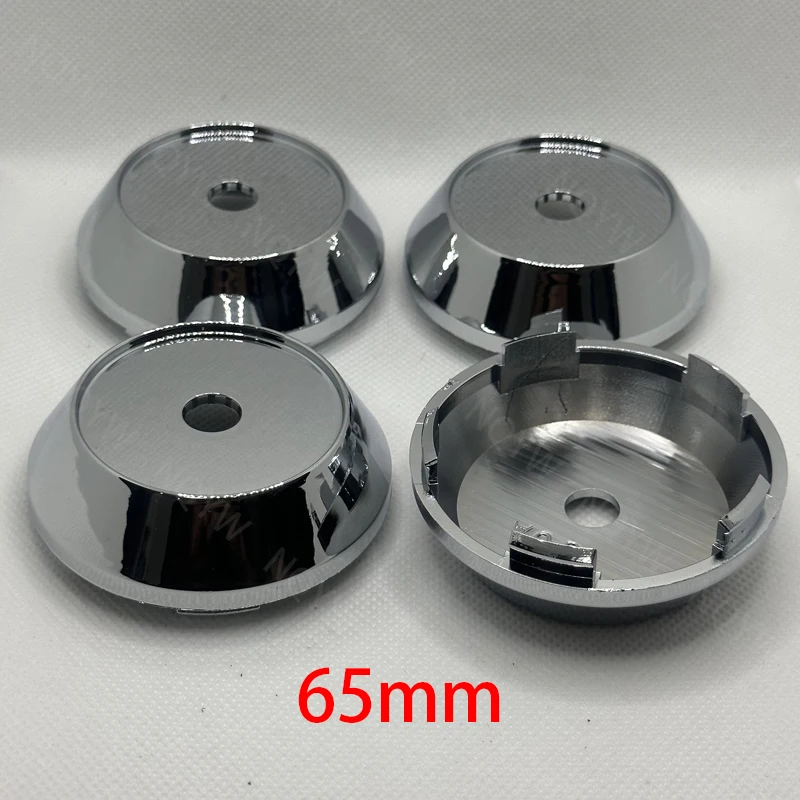 Tapa central de rueda de coche sin logotipo, cubierta de cubo de llanta, 65mm, en blanco, para VOLK RAYS, japón, VOLK RACING, CE28, TE37, Tokyo Attack, 4 unidades por juego