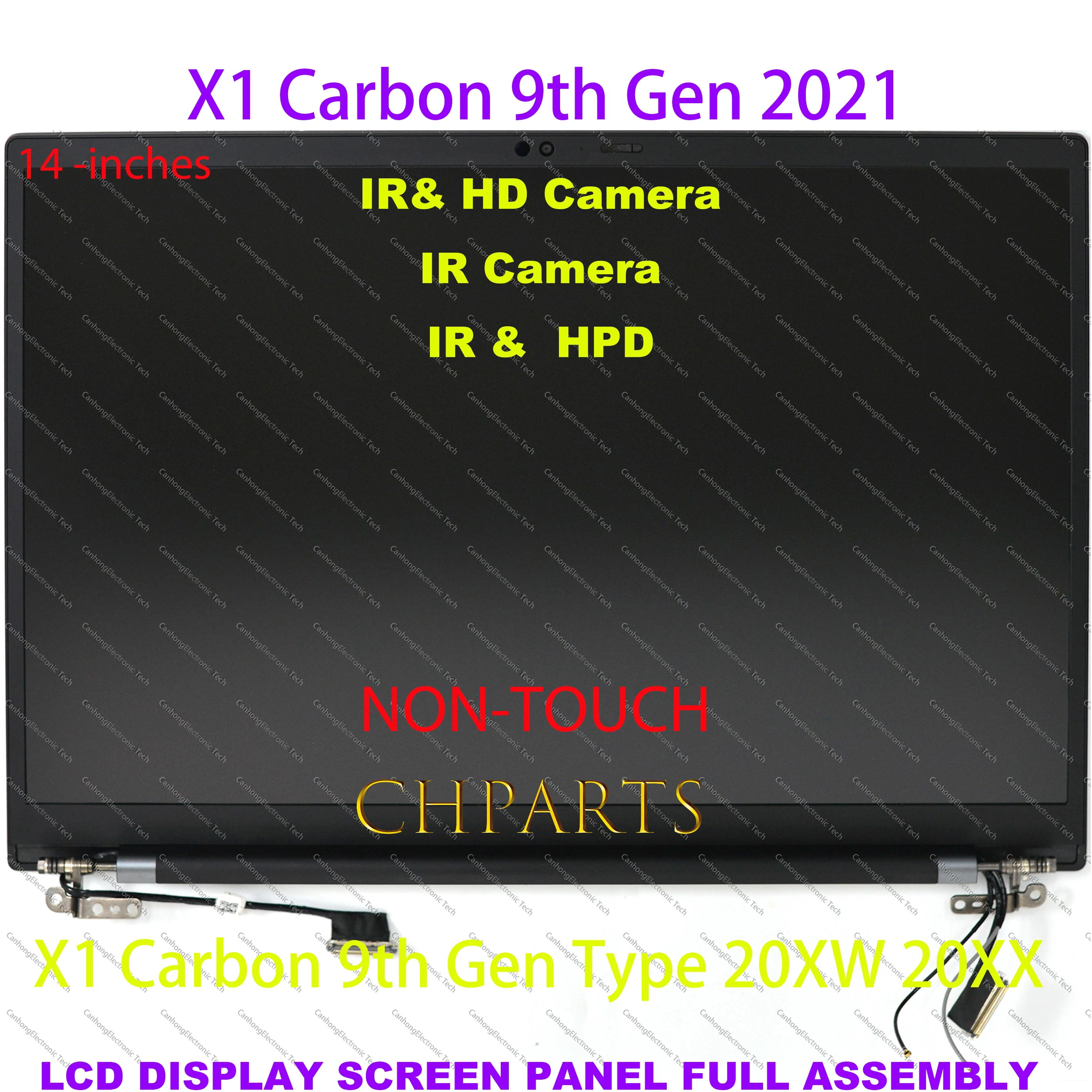 For Lenovo Thinkpad X1 Carbon 9th Gen 20XW 20XX 14