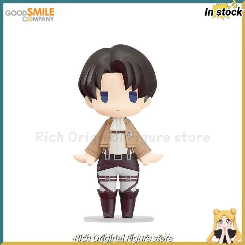 【in-stock】original-gsc-hello-good-smile-attack-on-titan-levi-ackerman-anime-figure-model-toys-ornaments
