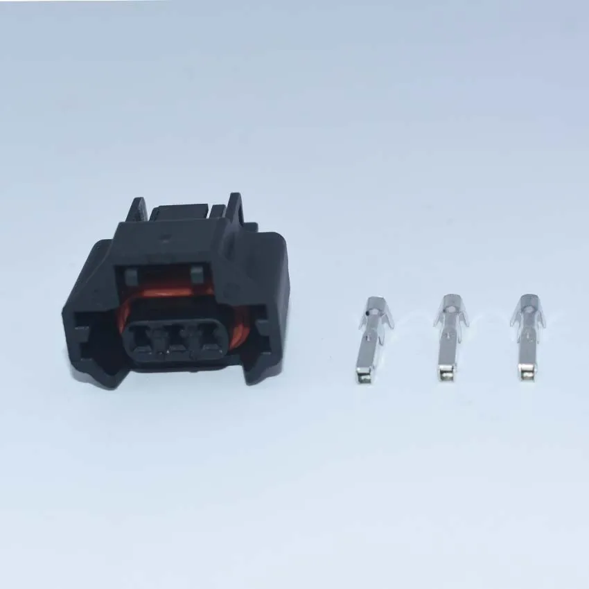 7223-6536-30 1Set 3Pin Connector, Camshaft Sensor & Air Conditioning Pressure Switch Plug for Excavator EX, Nissan Teana, Hyunda