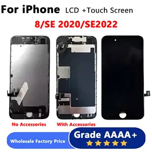Bilashmart A+ LCD iPhone 8 SE2 SE3 LCD Display Touch Screen Digitizer Assembly iPhone SE 2020 SE 2022 LCD Display Replacement Parts