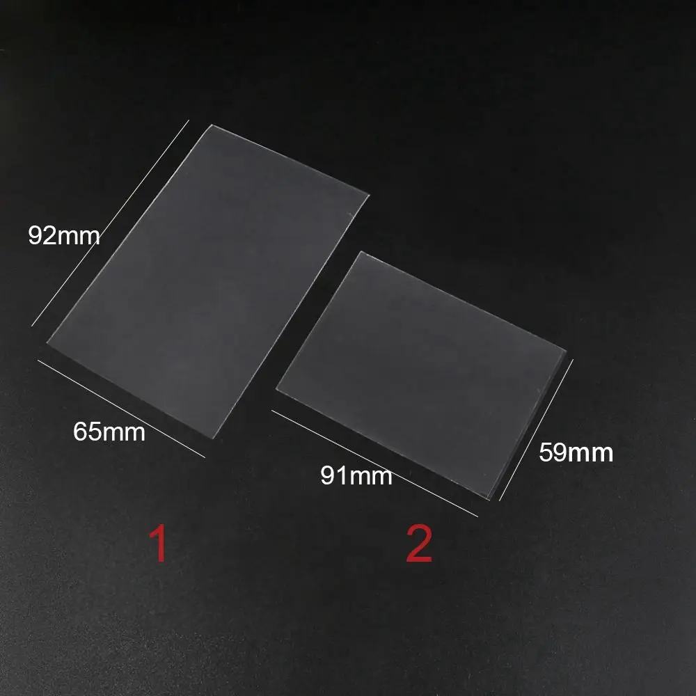 100Pcs/Bag 65*92mm/59*91mm New Card Sleeve Cards Protector Magic Game Play Card Transparent Outdoor Board Games Accessories