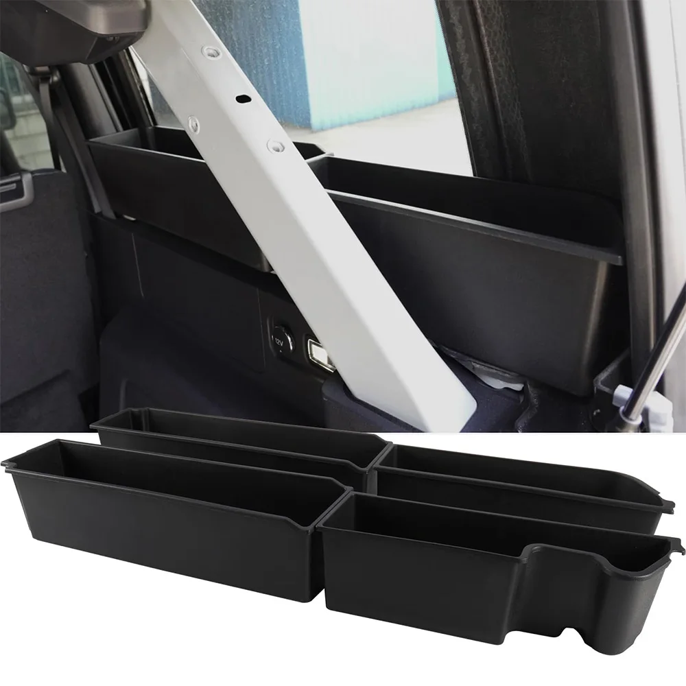 4 Door Trunk Window Side Storage Pocket Cargo Storage Organizer for Ford Bronco 2021-2024Trunk Storage Box  (Not for Sport)