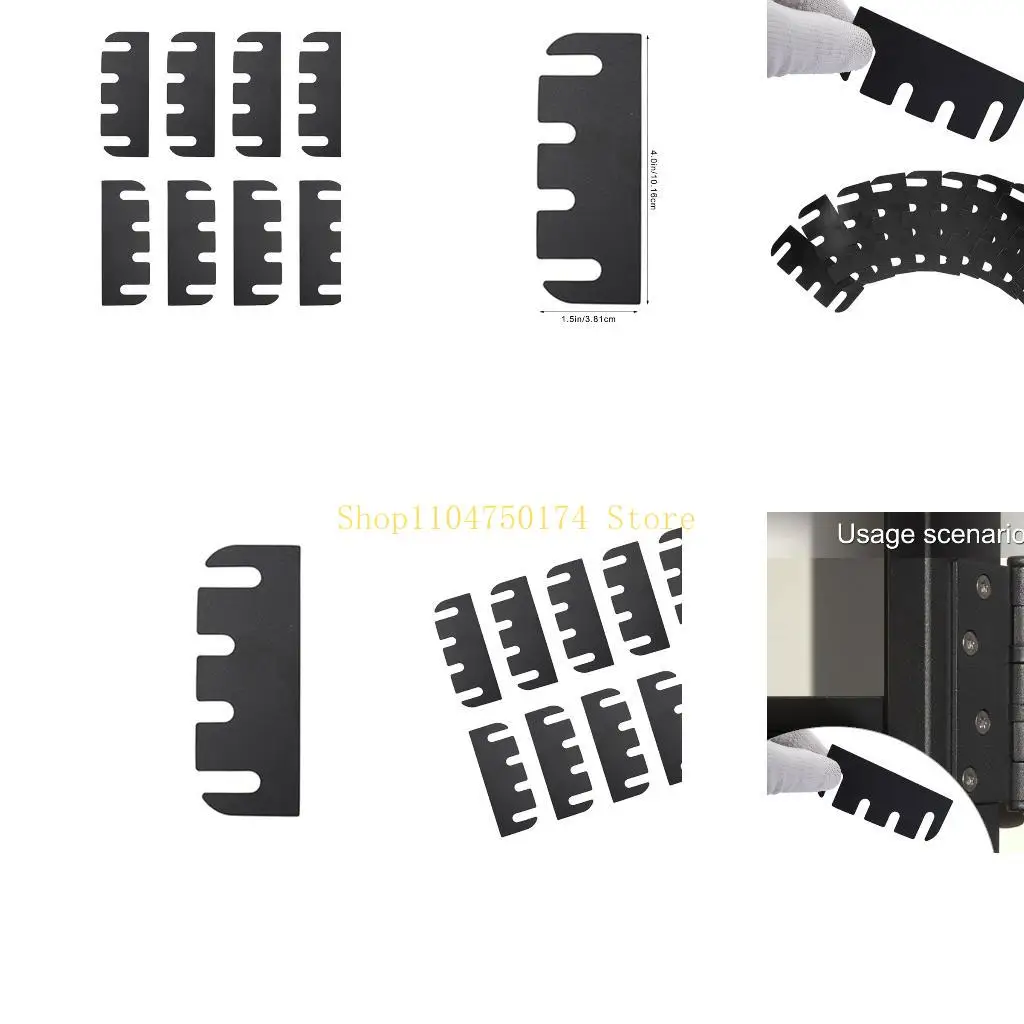 10PCS Door Alignment Shims Plastic Joint Adjusters For Smooth Closing Lacking Disassembling Hardware Top Sale
