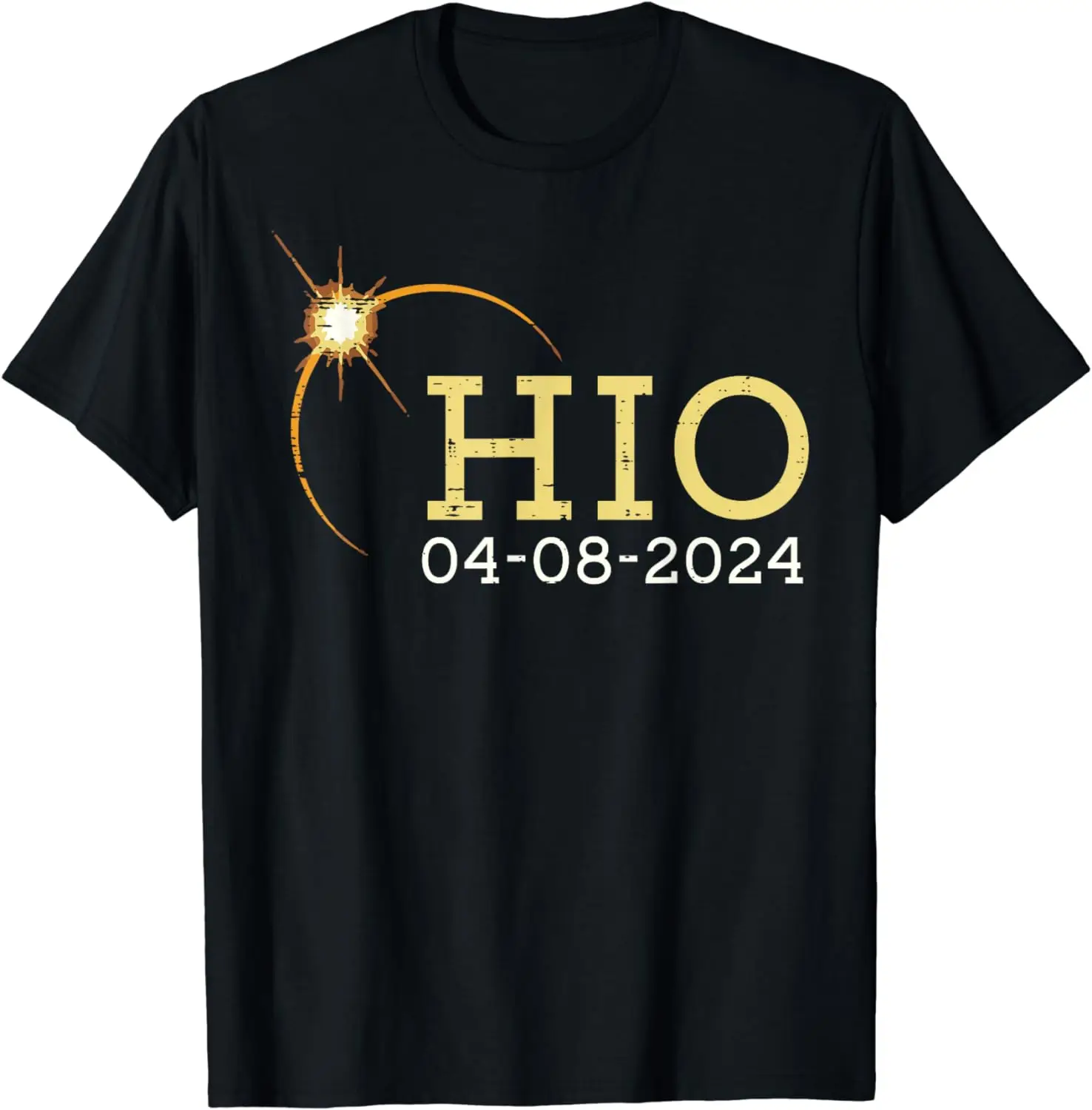 

Ohio Solar Eclipse 2024 Totality April 8 Women Men Kids T-Shirt