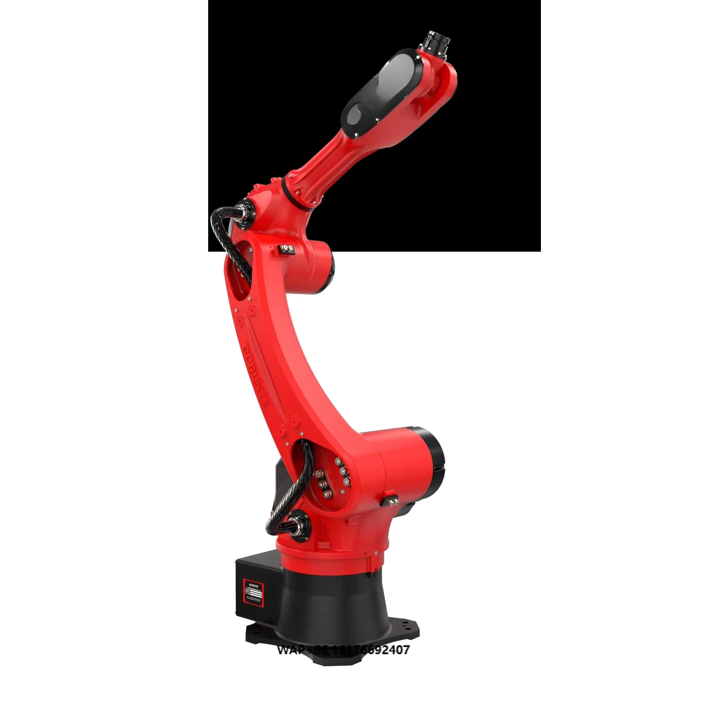 10kg Payload 6-Axis PLC & Motor Industrial Robot Arm with High Precision Handling/Palletizing IP54 Multi-Voltage (110/220/380V)
