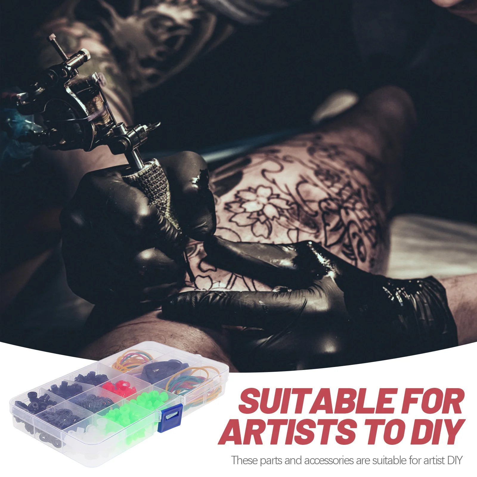 

Набор резинок из 270 шт. входят прочные подушечки для штифтов, противоударные компоненты для стабильного комплекта для выступлений игл