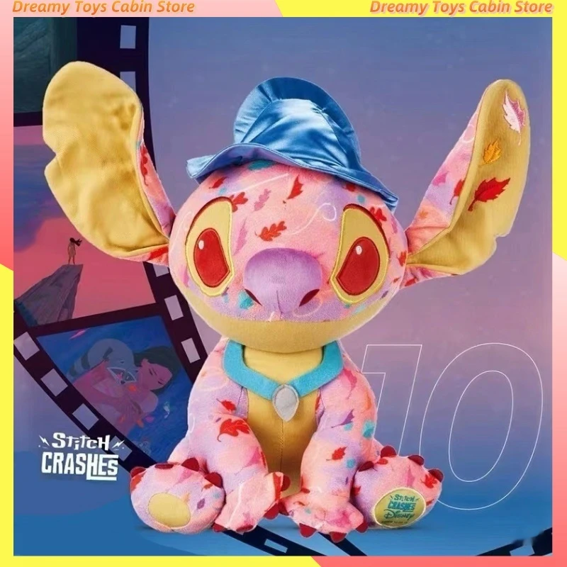 Lilo & Stitch Cartoon Limited Edition Stitch Rose Puppe Plüschtier Kawaii Comfort Puppe Schlafzimmer Dekoration Mädchen Kind Geburtstagsgeschenk