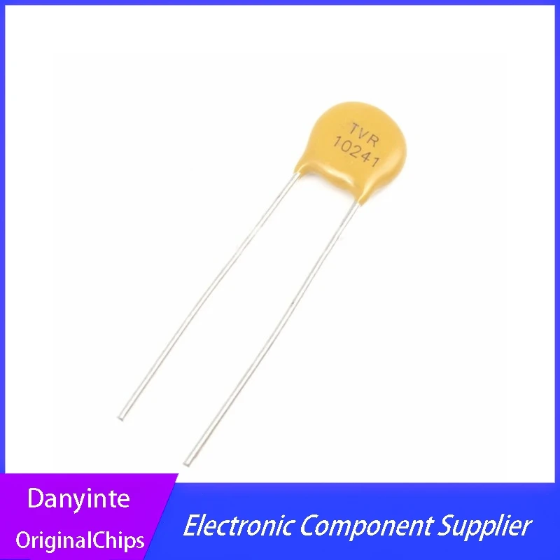 New 10Pcs TVR 10241 10D241K TVR10241V TVR10241  240v DIP VARISTOR METAL OXIDE