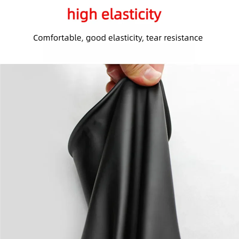 60CM Industrial Acid and Alkali Resistant Rubber Leather Gloves Acid and Alkali Resistant Latex Labour Protection Lengthened and