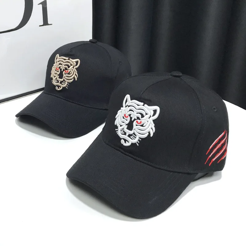 قبعة بيسبول مطرزة نمر للجنسين ، قبعات سناباك قابلة للتعديل ، قطن ، هيب هوب ، ترفيه ، سائق شاحنة ، خارجي ، رجال ، نساء #3