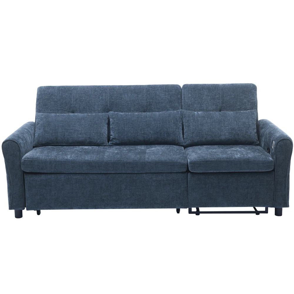 2-In-1 Sofa 82" Thr…