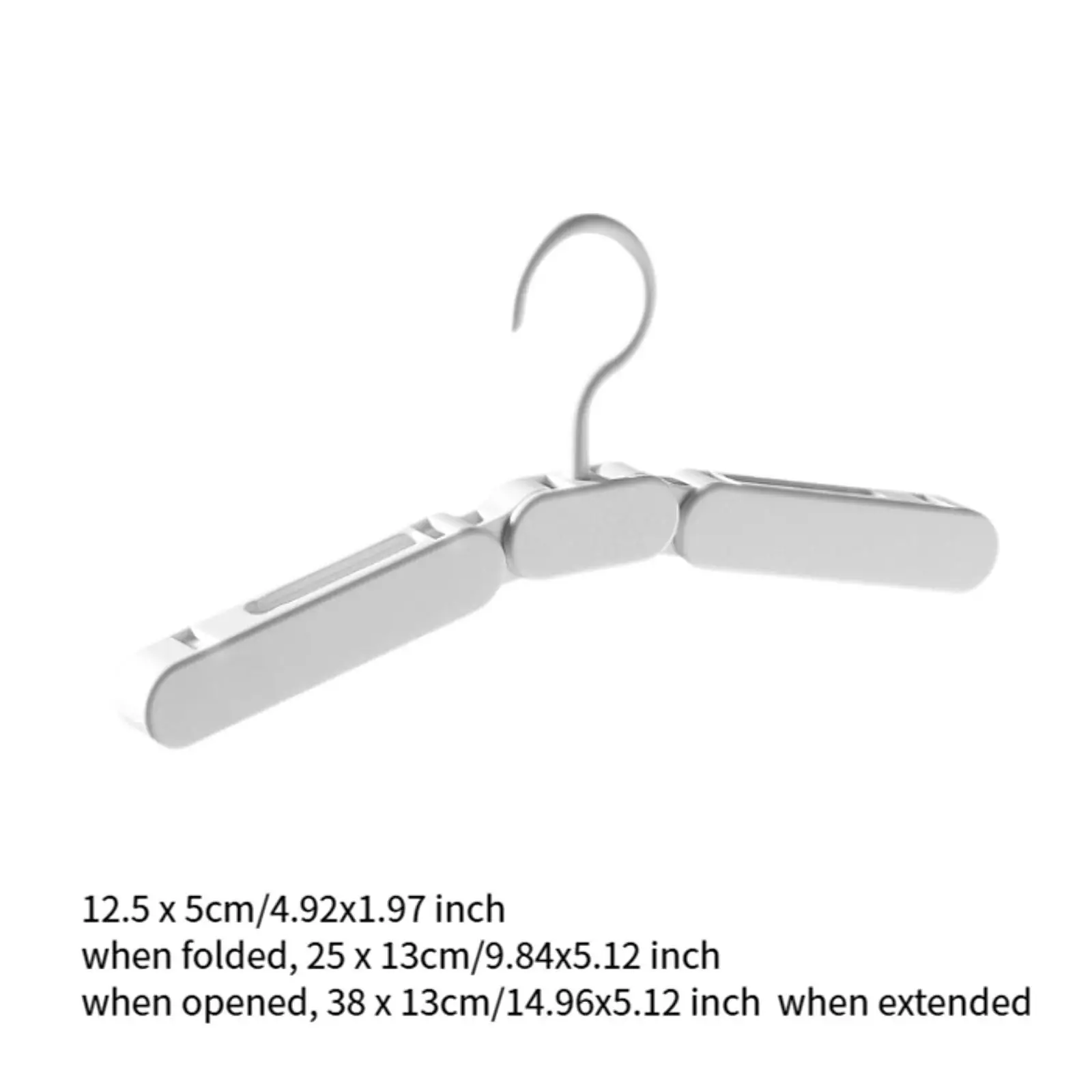 Foldable Travel Hanger Practical Clothing Drying Rack Drying Rack Collapsible Hanger for Towels Garments Coats Socks Travel