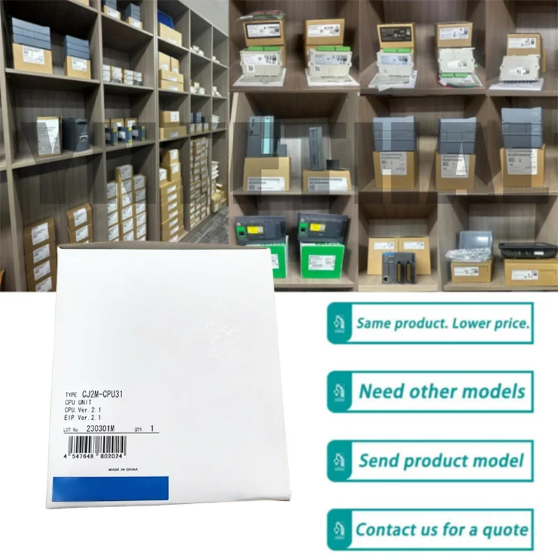 

Новый оригинальный программируемый контроллер CJ2M-CPU31 CJ2M-CPU32 CJ2M-CPU34 CJ2M-CPU33 CJ2M-CPU35