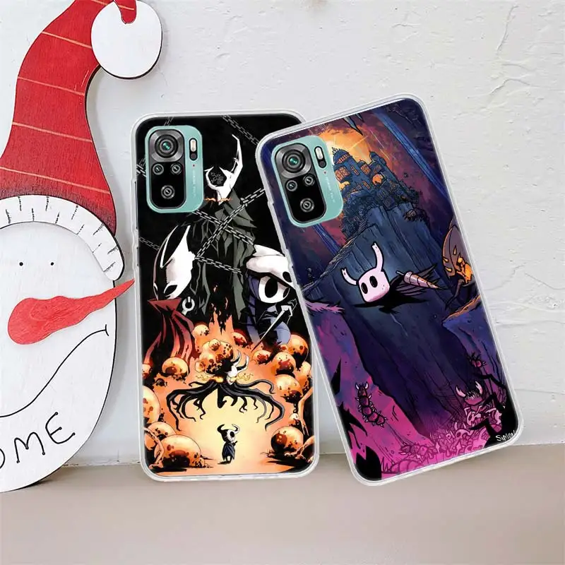 Hollow Knight Silk Song Phone Case For Xiaomi Redmi Note 11 12 Pro Plus 10 9 8 7 12S 11T 11S 11E 10S 9T 8T 9S 4G 5G Capa Coque