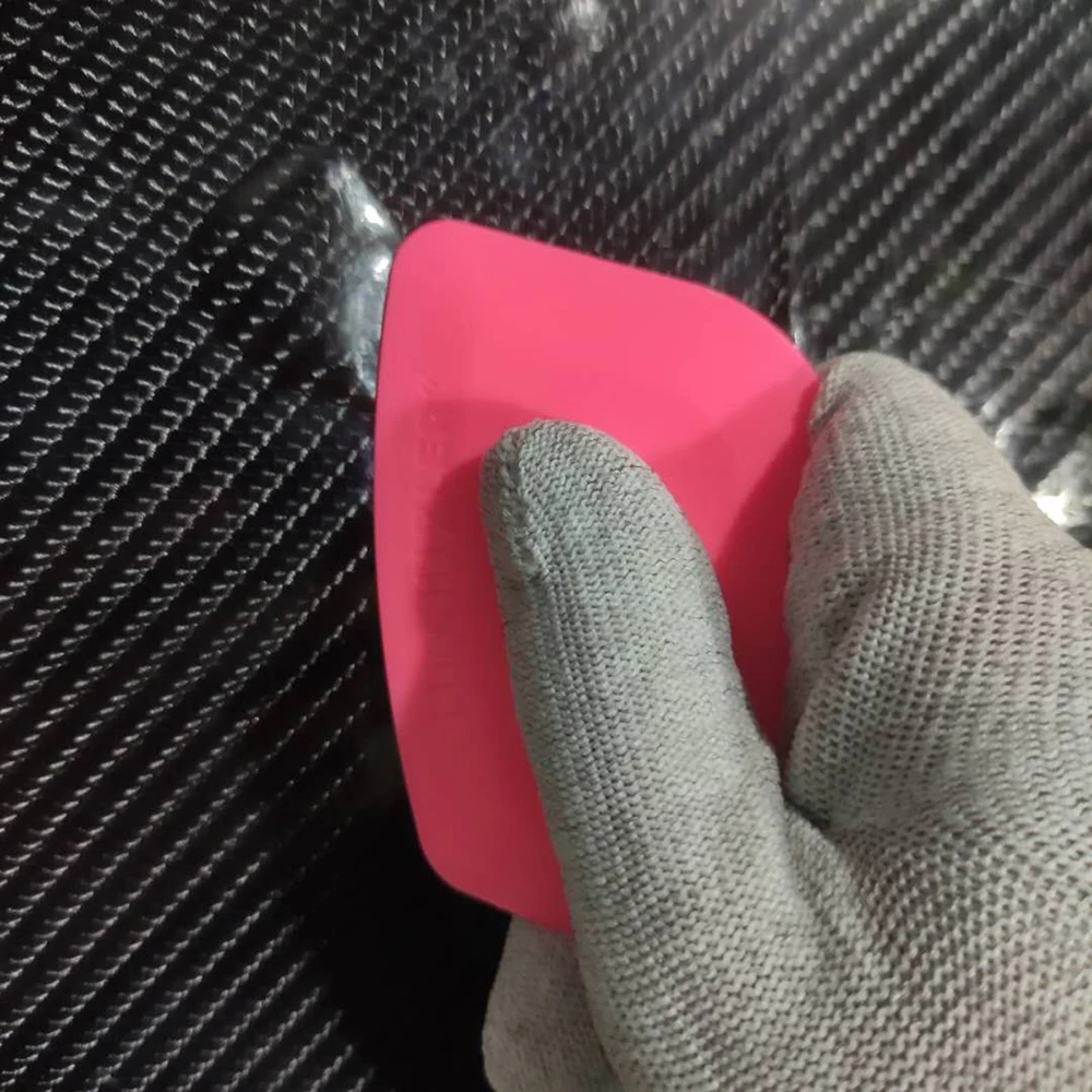 5Pcs Pink Blue Foil Squeegee Card Scraper Tint Car Vinyl Film Wrap Tools Label And Sticker Remover Car Styling Accessories