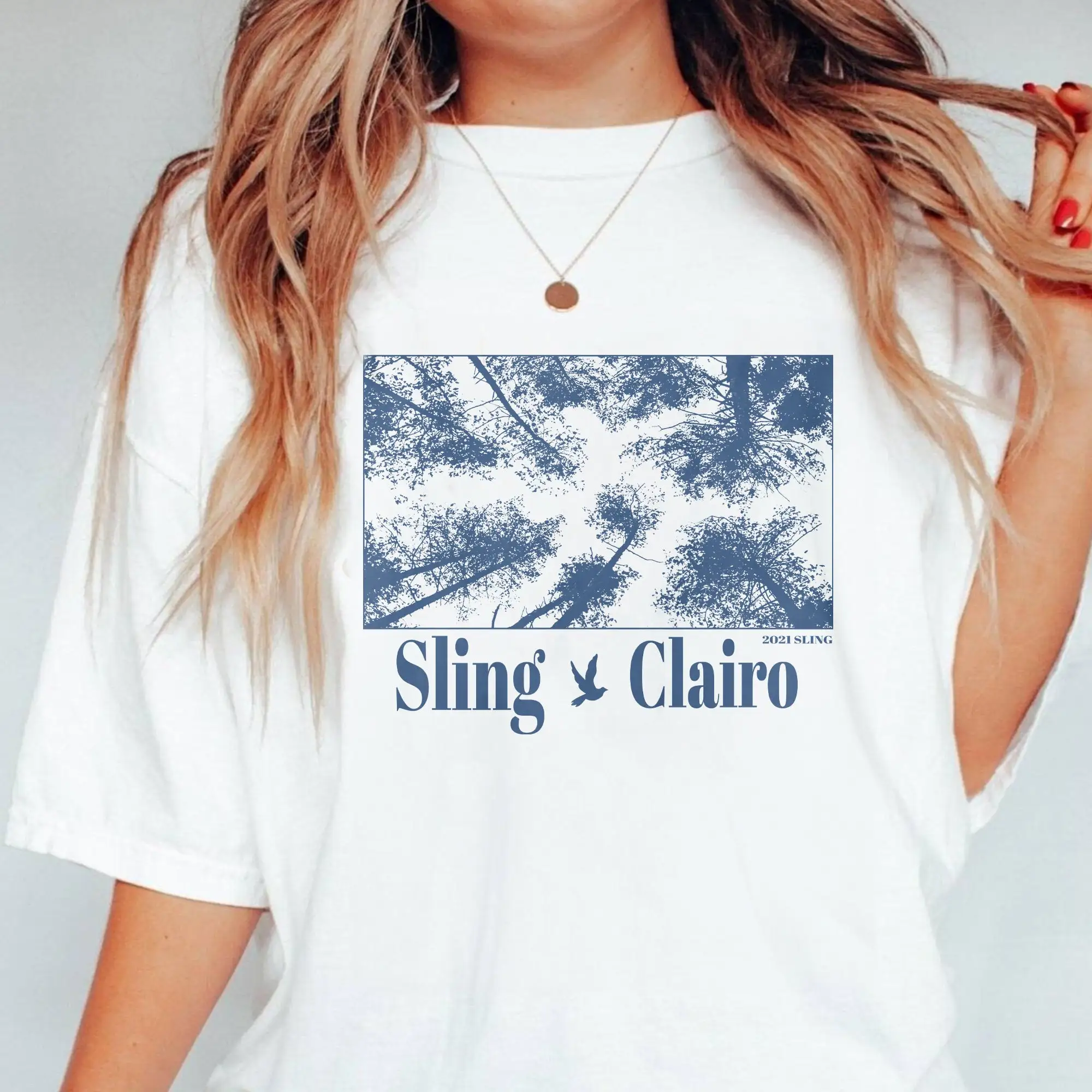 Sling Aesthetic Y2k Inspired T shirt Clairo SweaT Europe Tour 2022 Merch