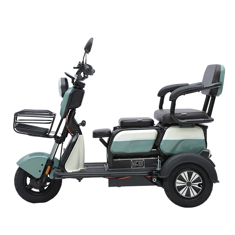 Novo modelo de moda 3 rodas triciclos elétricos de passageiros de três rodas para entrega de adultos EEC trike de motocicleta elétrica de chumbo-ácido