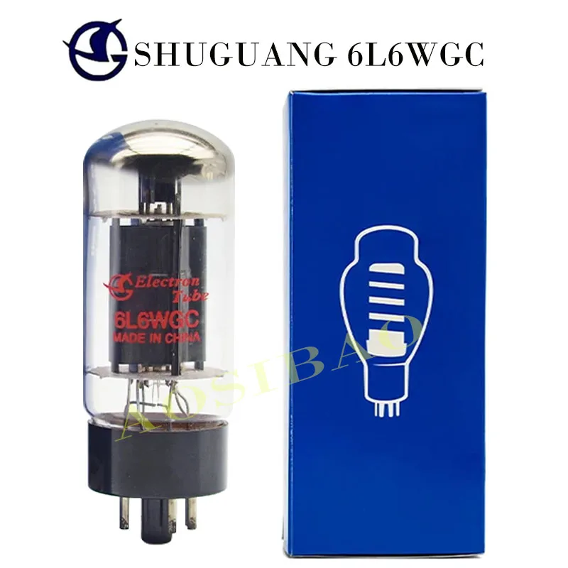 ShuGuang 6L6WGC Vacuum Tube Replaces 6L6 6P3P 350C KT66 KT77 6CA7 El34 HIFI Audio Valve For Electron Tube Amplifier DIY Matched