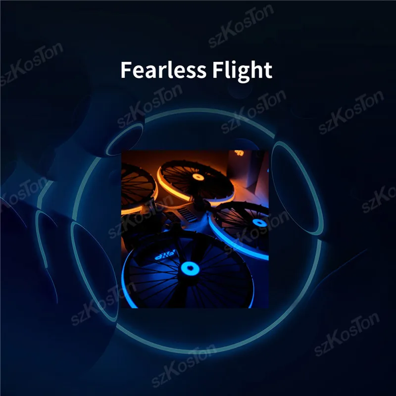Drone Luminous Stickers For DJI Flip Decoration Decals Skin Anti-Scratch Protective Film Night Safety Cool Flight Accessories