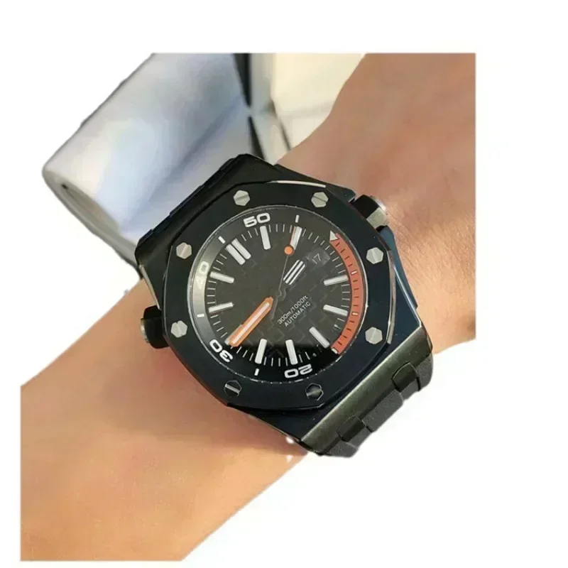 2025 امنح صندوق هدايا جميل سلسلة Hot Offshore Royal Oak حركة ميكانيكية أوتوماتيكية بالكامل للرجال فاخرة ومتميزة