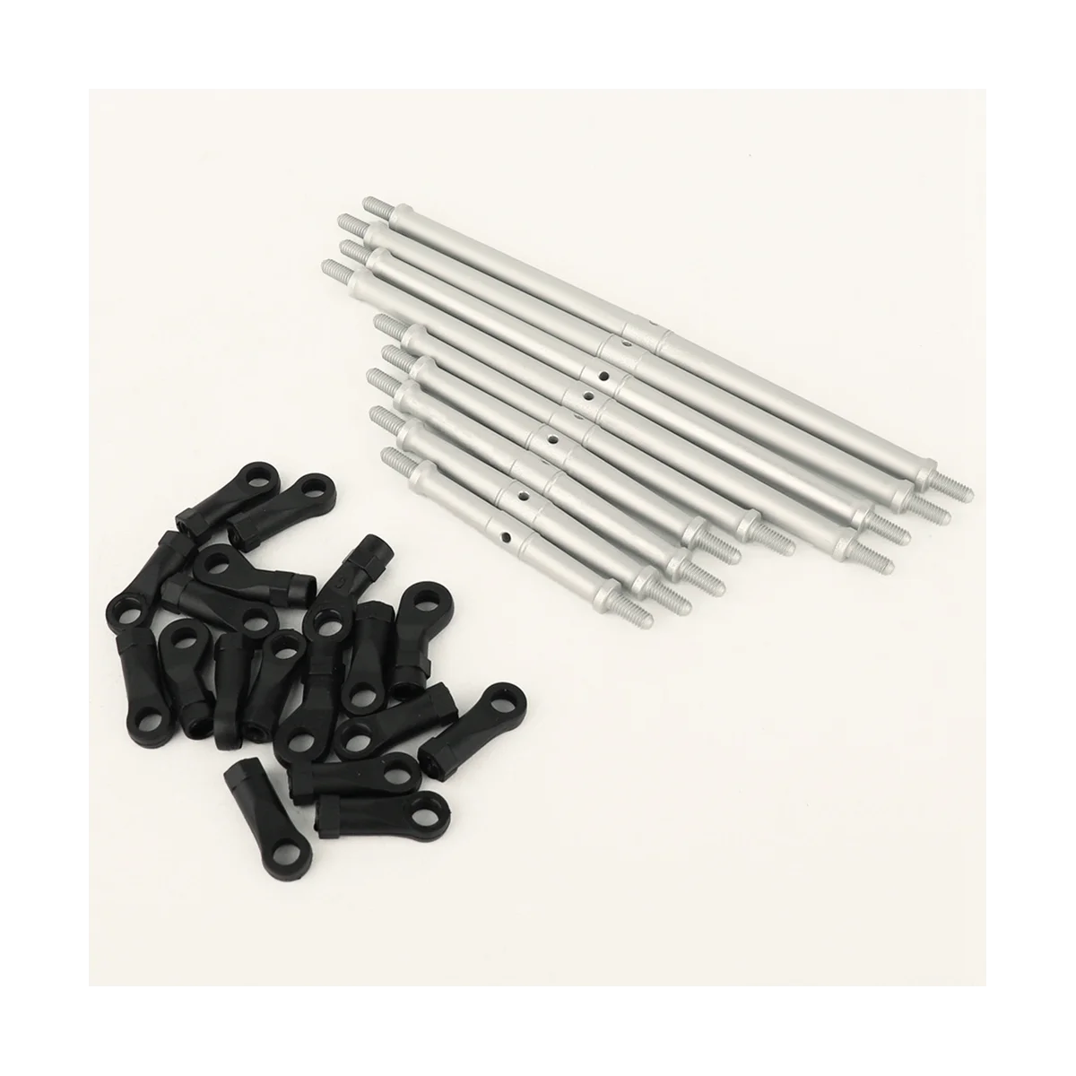 9Pcs Metal Suspension Link Rod Chassis Link Set for Axial SCX10 III JT Gladiator 1/10 RC Crawler Car Upgrade Parts,2