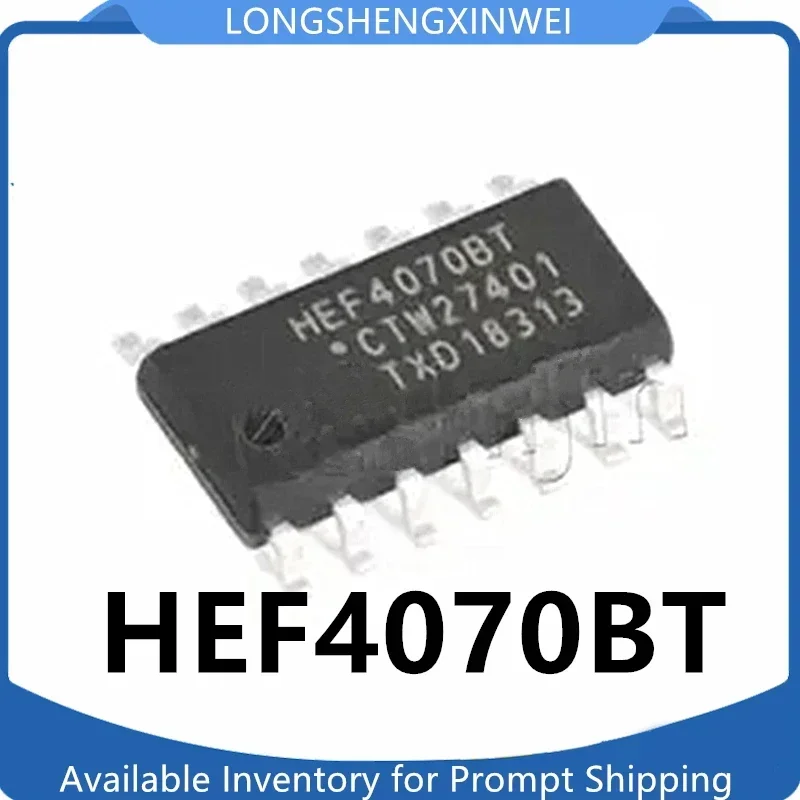 1PCS HEF4070BT 4070BT SMD SOP14 New Quad 2-input XOR Gate Logic IC Original