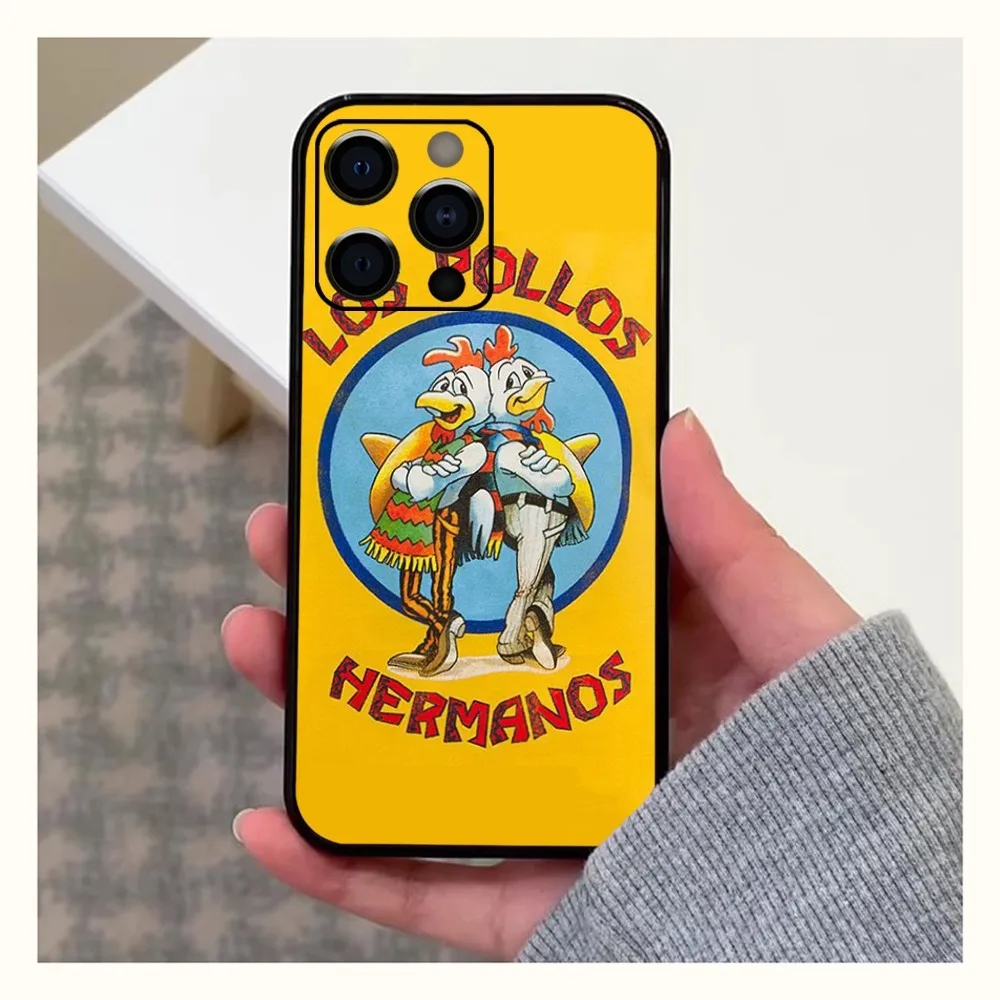 Los Pollos H-Hermanos chicken  Phone Case For iPhone 11 12 13 Mini 13 14 15 Pro XS Max X 8 Plus SE XR Shell