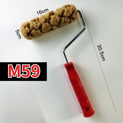 M60 Seaweed Sponge Roller Brush Imitation Texture Tool forLiquid Wallpaper Paint Wall DecorationDIY Painting Artifact Wall Paint