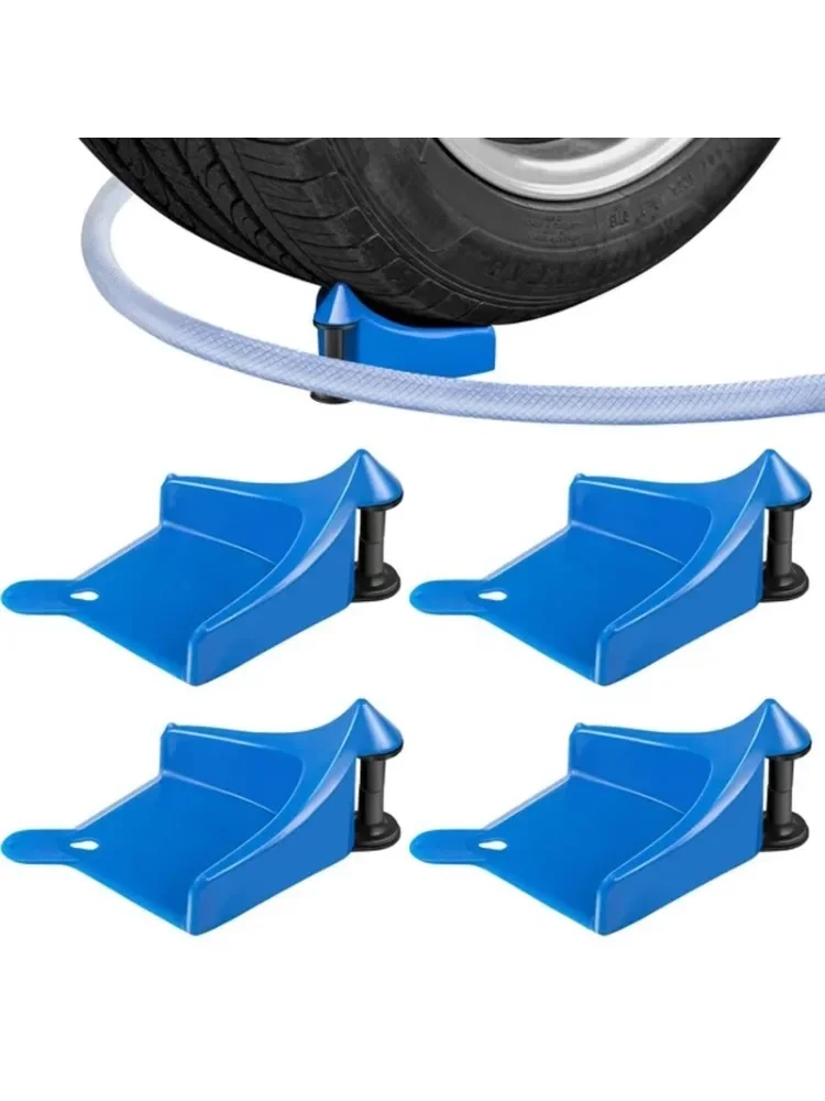 Guide de tuyau de voiture rouleau de tuyau de pneu pour le lavage de voiture détail Guide de tuyau de pneu empêchant le tuyau de laveuse à pression coincé sous les roues