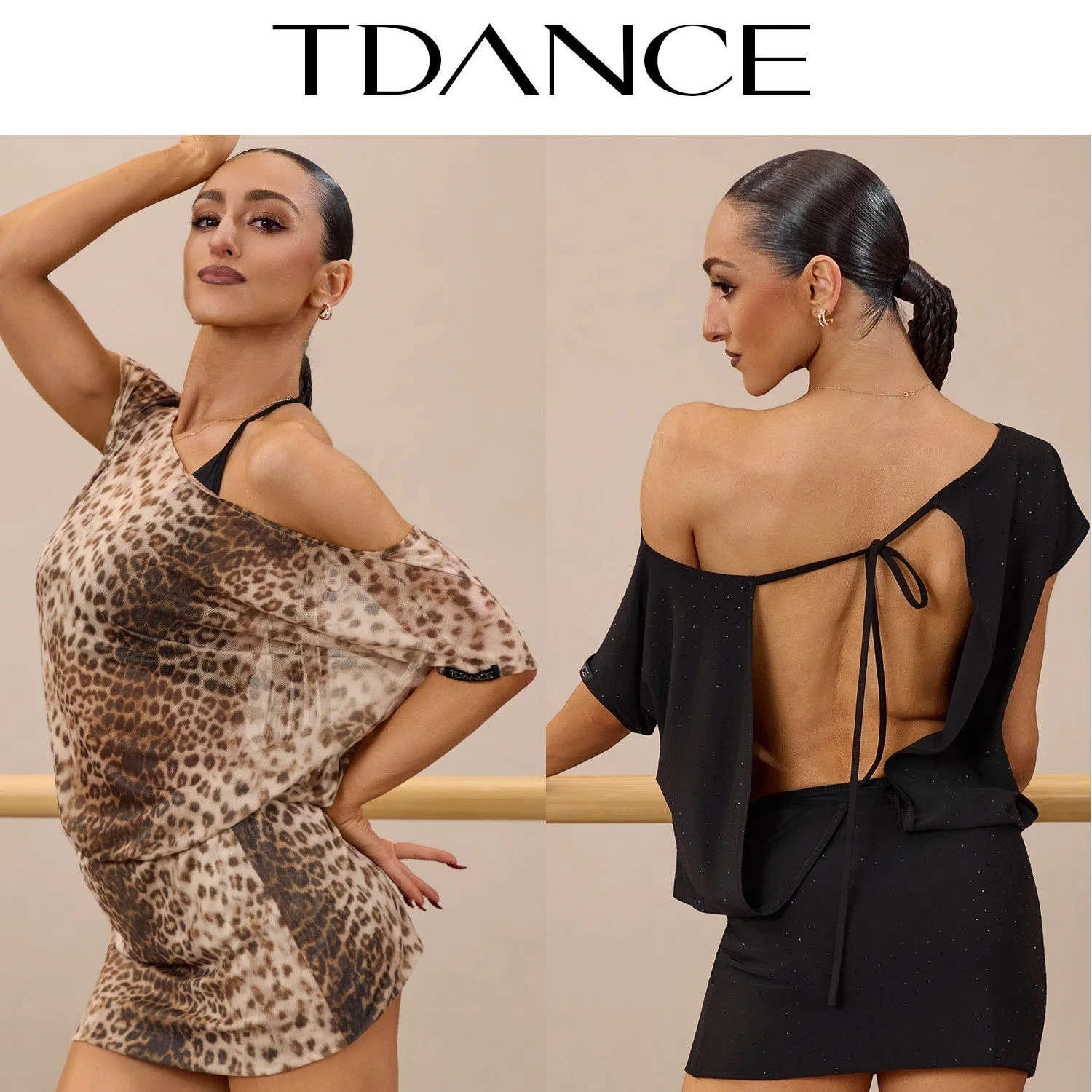 Adult Chacha Rumba Dance Costume Loose Backless Latin Dance Dress Women Practice Clothes Tango Dance Performance Wear DNV28087