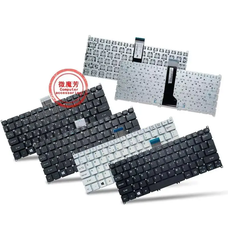 

Клавиатура ноутбука для ACER S5-391 R3-131T SW5-111P/171 TMP236 TMP238 P238 P236M MS2392 MS2377 E3-111/122 E11 E13 ES1-311/321