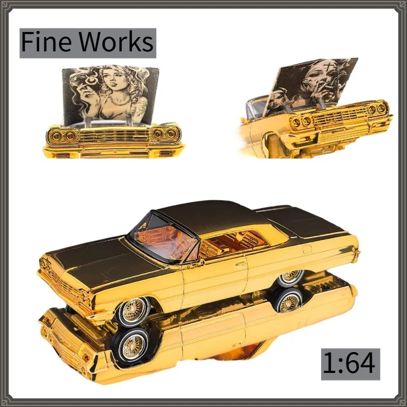 Fine Works 1:64 Chevrolet Imparasi Coast Jumper, die cast alloy car model, male gift, adult collectible ornament.