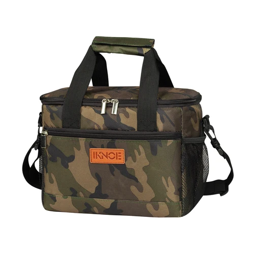 Imagen 1 del producto Mochila de almuerzo Simple a prueba de fugas, bolsa térmica grande para Picnic, bolsa aislante fresca y cálida para hombres y mujeres, bolso de hombro para almacenamiento al aire libre