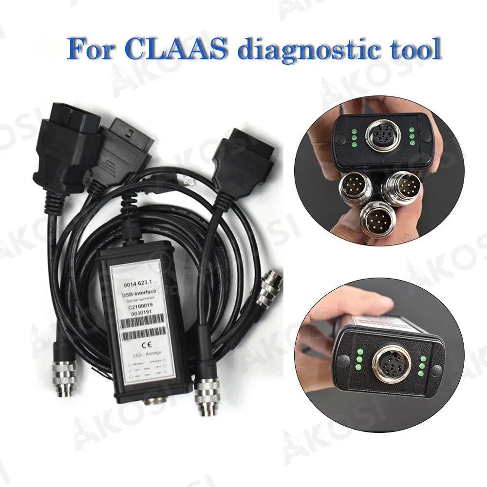 

New Agriculture diagnostic tool for CLAAS MetaDiag CAN-interface CDS (CLAAS Diagnostic System)