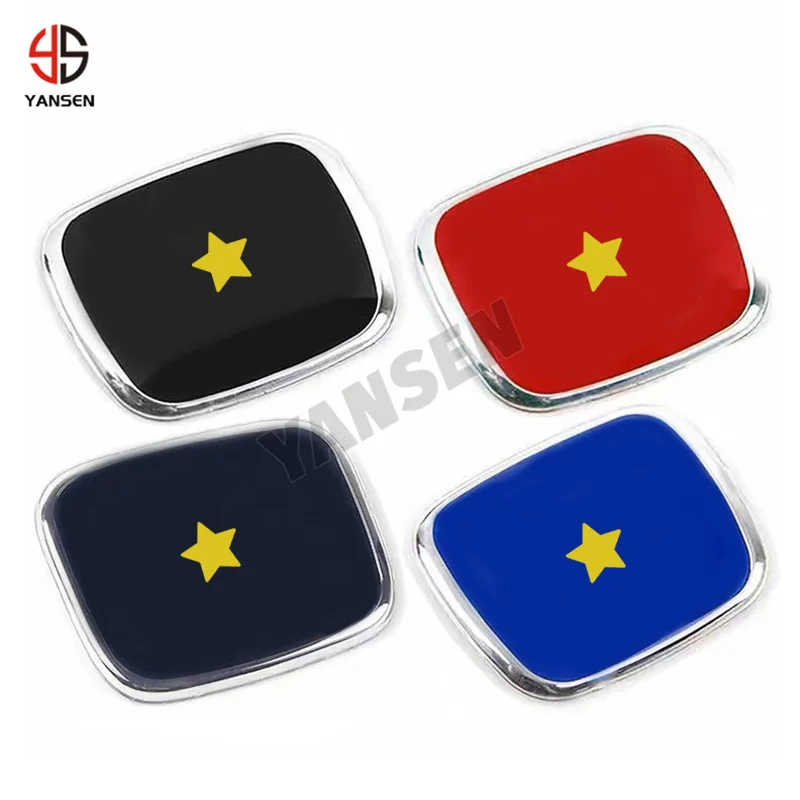 Car Hood Front Grill Rear Trunk H Emblem Badge Steering Wheel Logo Sticker For Honda Civic Accord 8th 9th 10th Gen Accessories