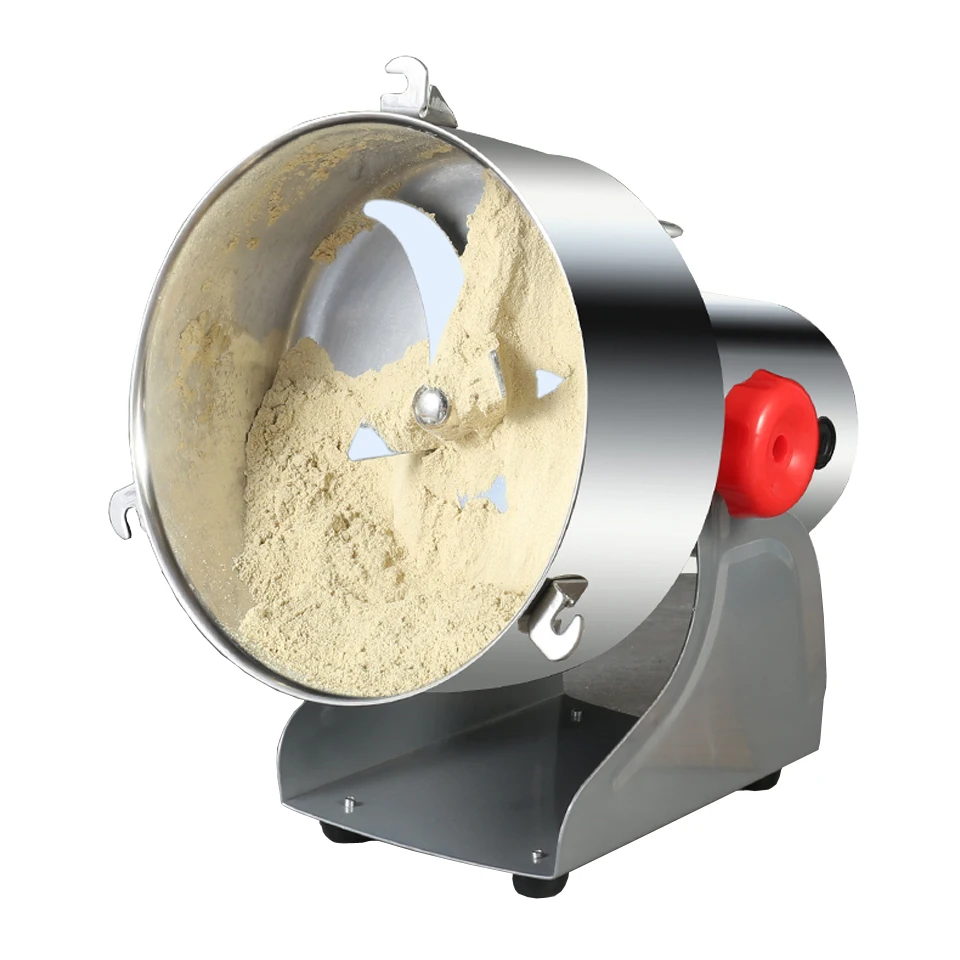 800A Heavy Duty Electric Coffee Bean Grain Grinder 800g Stainless Steel Blade for Corn Wheat Vanilla Spice Grinding