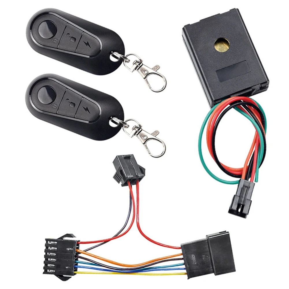 

E-Bike Alarm System 36V 48V 60V 72V with Dual Switch for Electric Bicycle Motorcycle Scooter Brushless Controller